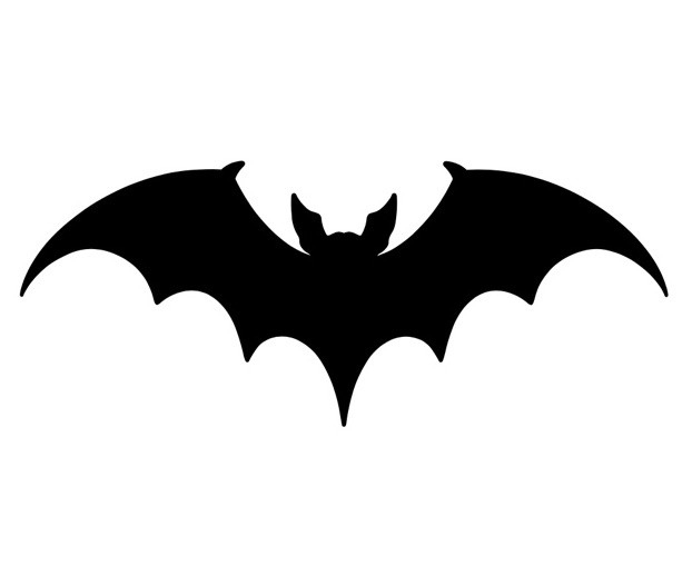 New Bat 🦇 Simple Bat Decal Sticker Black or White Vinyl Handmade 4” Custom