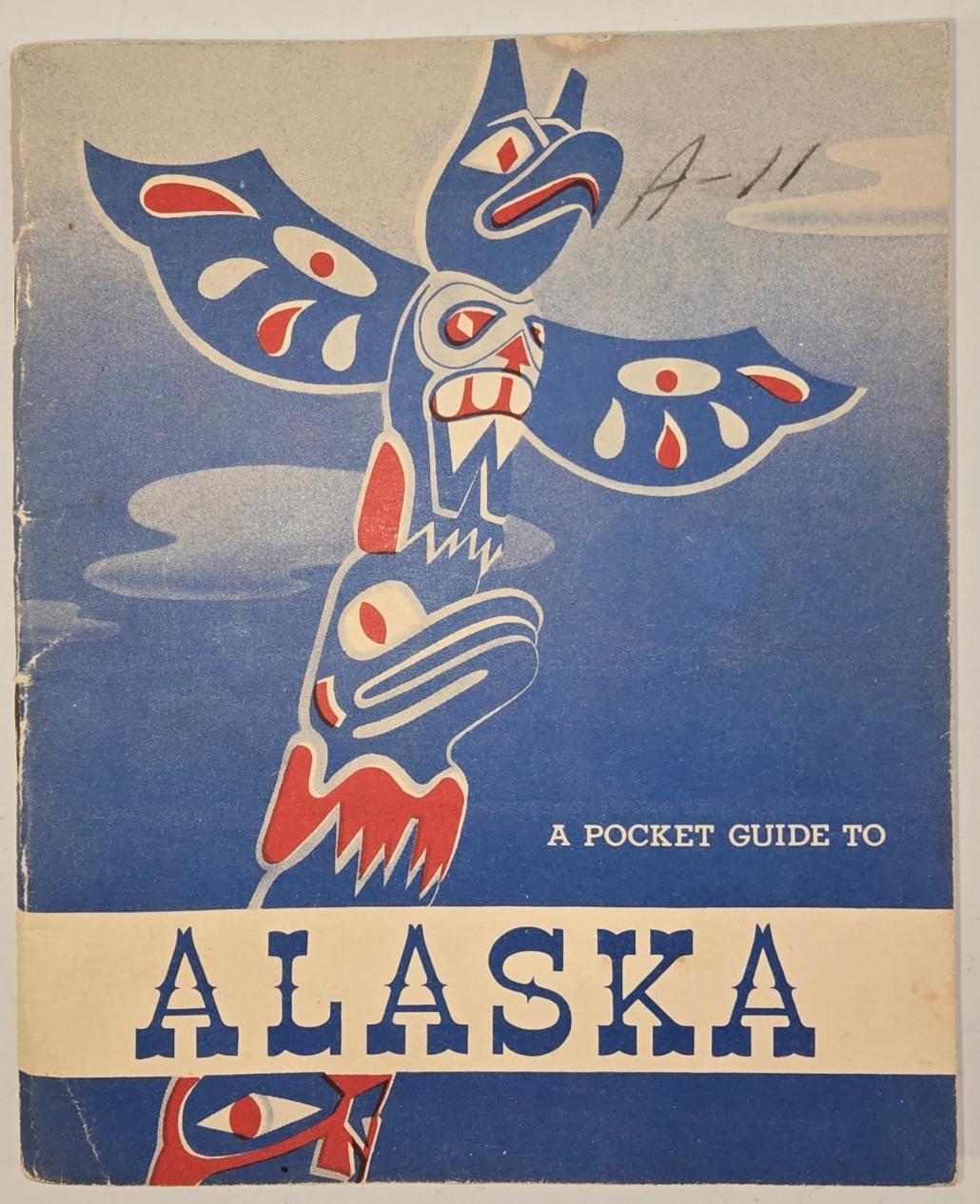 1951 A Pocket Guide to Alaska PG-4 Armed Forces Information Dept of Defense