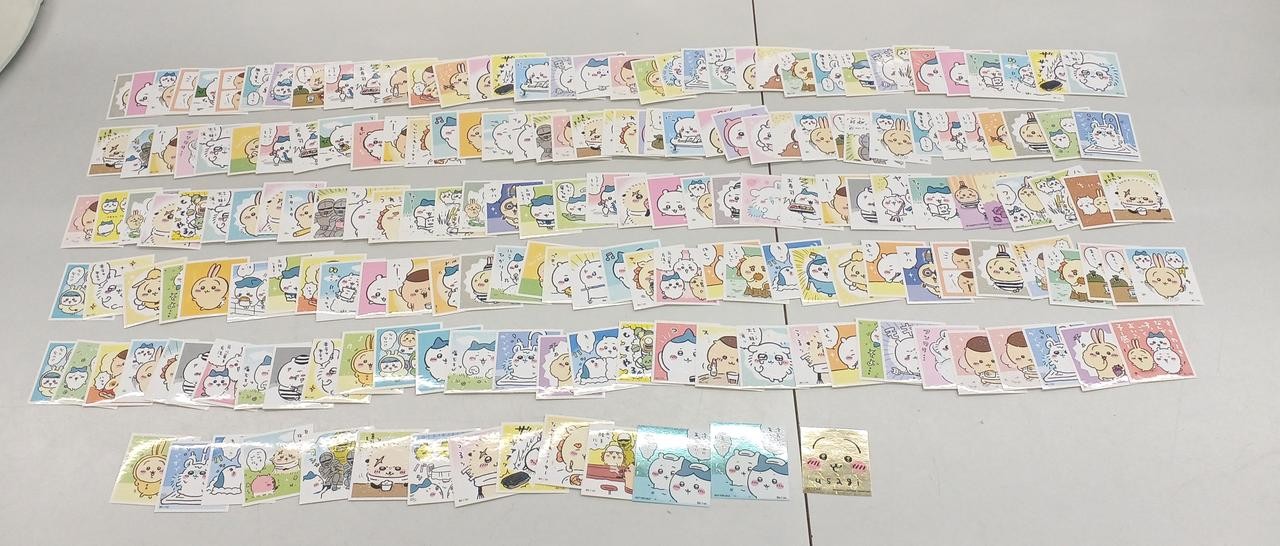 Chiikawa Chiikawa Sticker Lot of 190 Collectible 15+