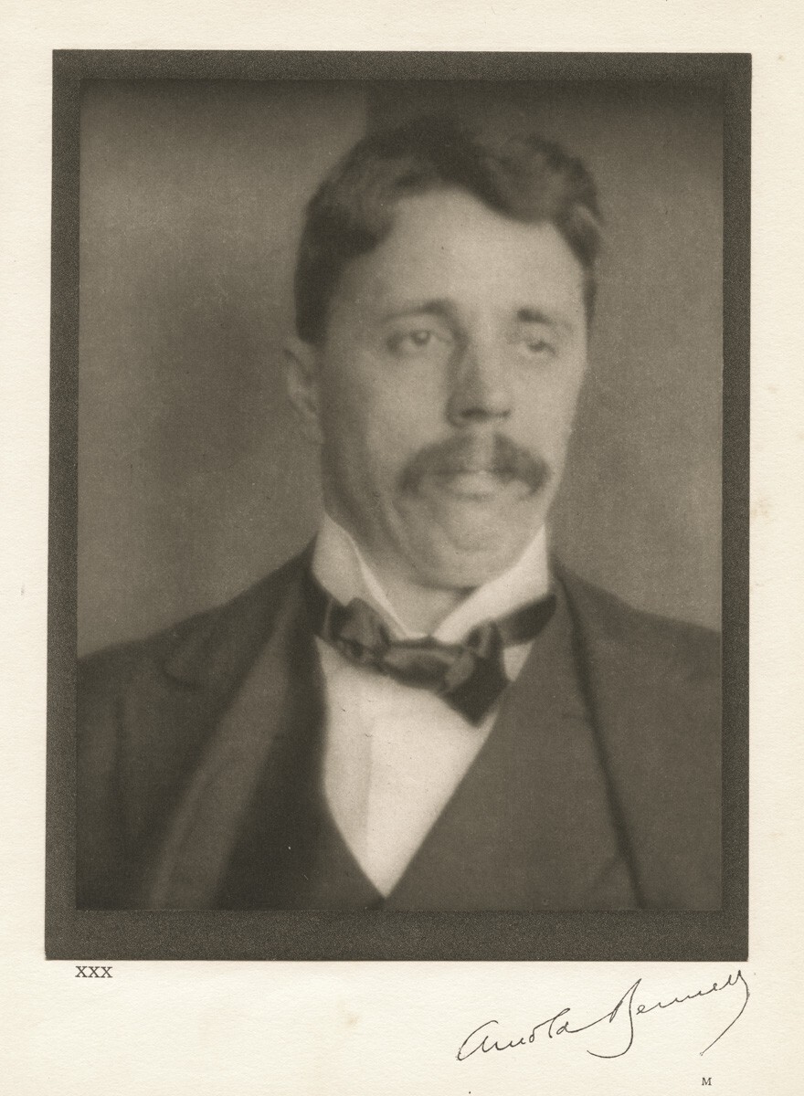 c.1910 PHOTOGRAVURE MEN OF MARK ALVIN LANGDON COBURN - ARNOLD BENNETT