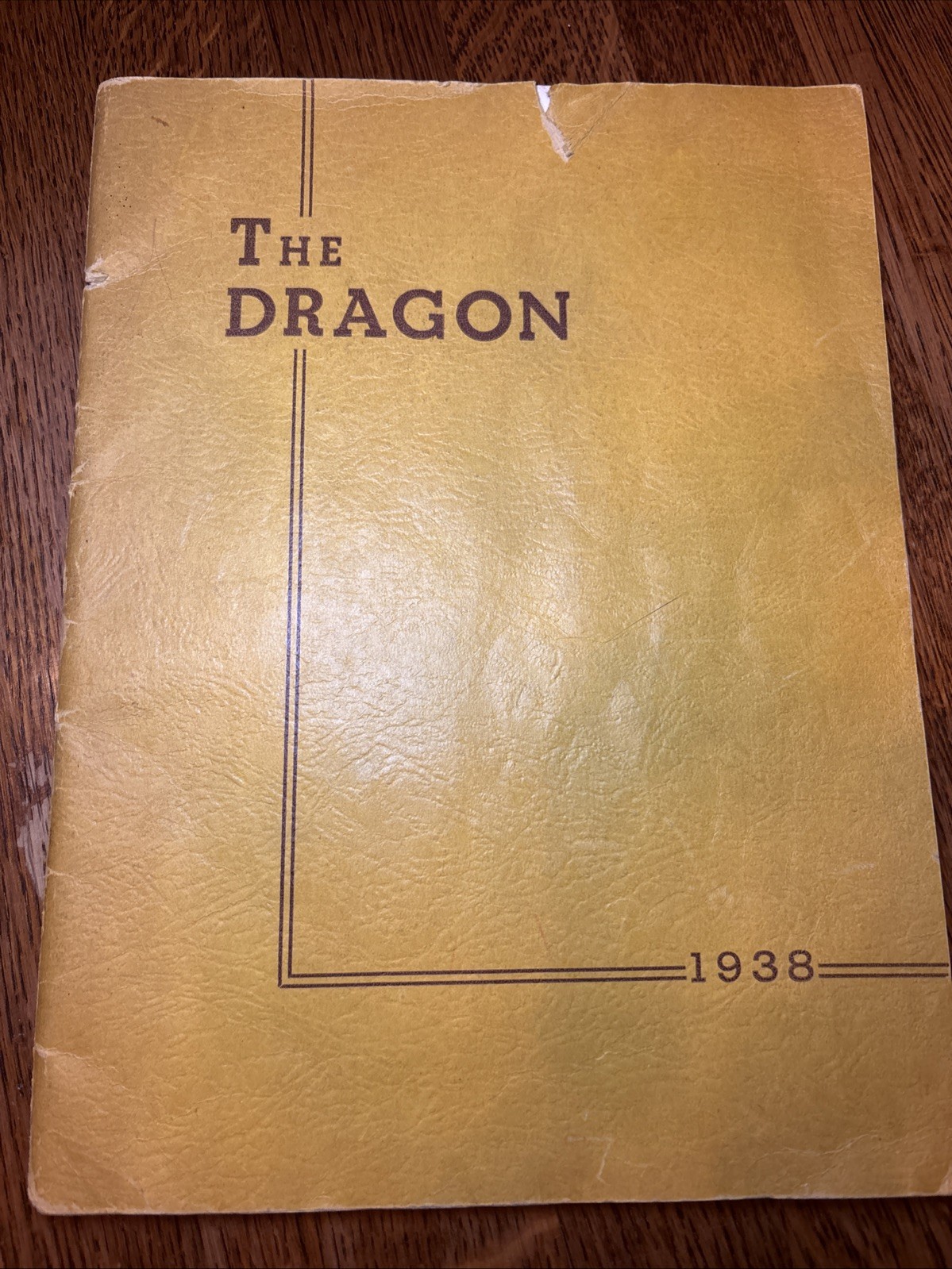 1938 “ The Dragon” Edward McClain High School Yearbook, Greenfield, Ohio