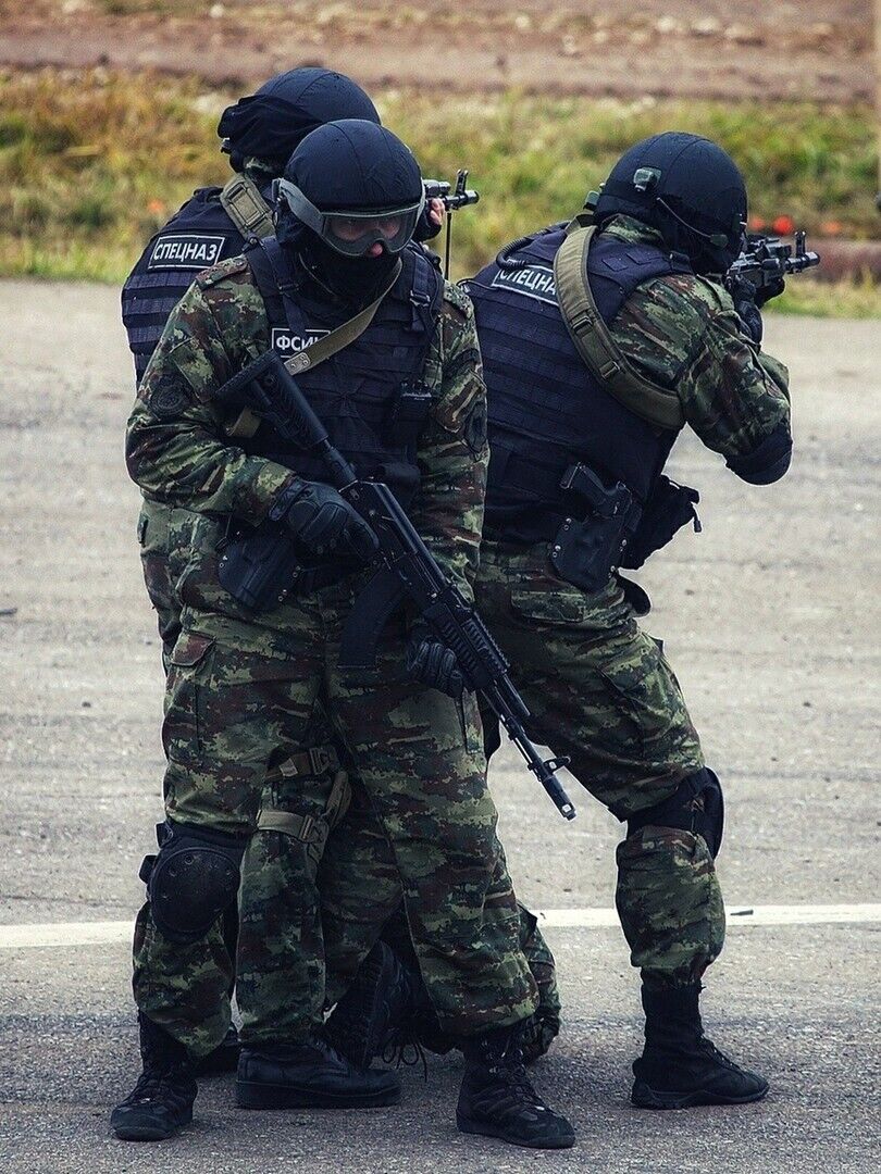 Russian Rosgvardiya OsNaz Field Summer Assault Mabuta Noch Suit Spetsnaz FSIN