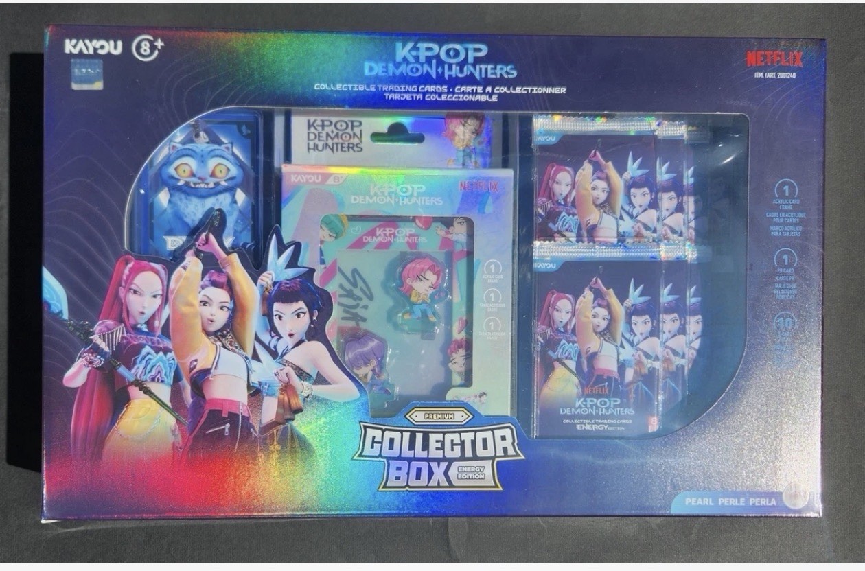 KAYOU KPop Demon Hunters Costco Exclusive Energy Edition Collector Box Sealed KAYOU KPop Demon Hunters Costco Exclusive Energy Edition Collector Box Sealed