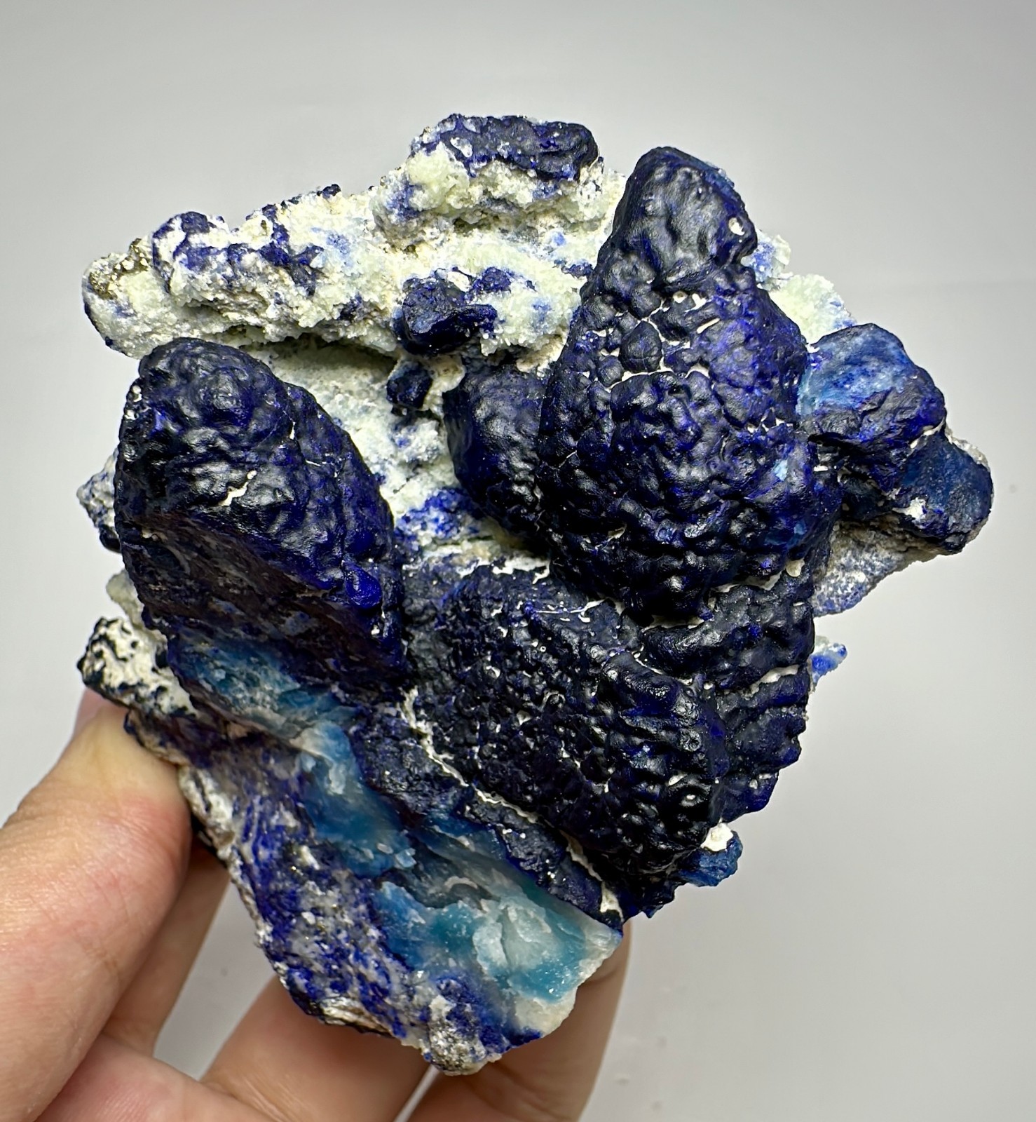 249 Gram Terminated Beautiful Afghanite Huge Crystals On Matrix From Afghanistan