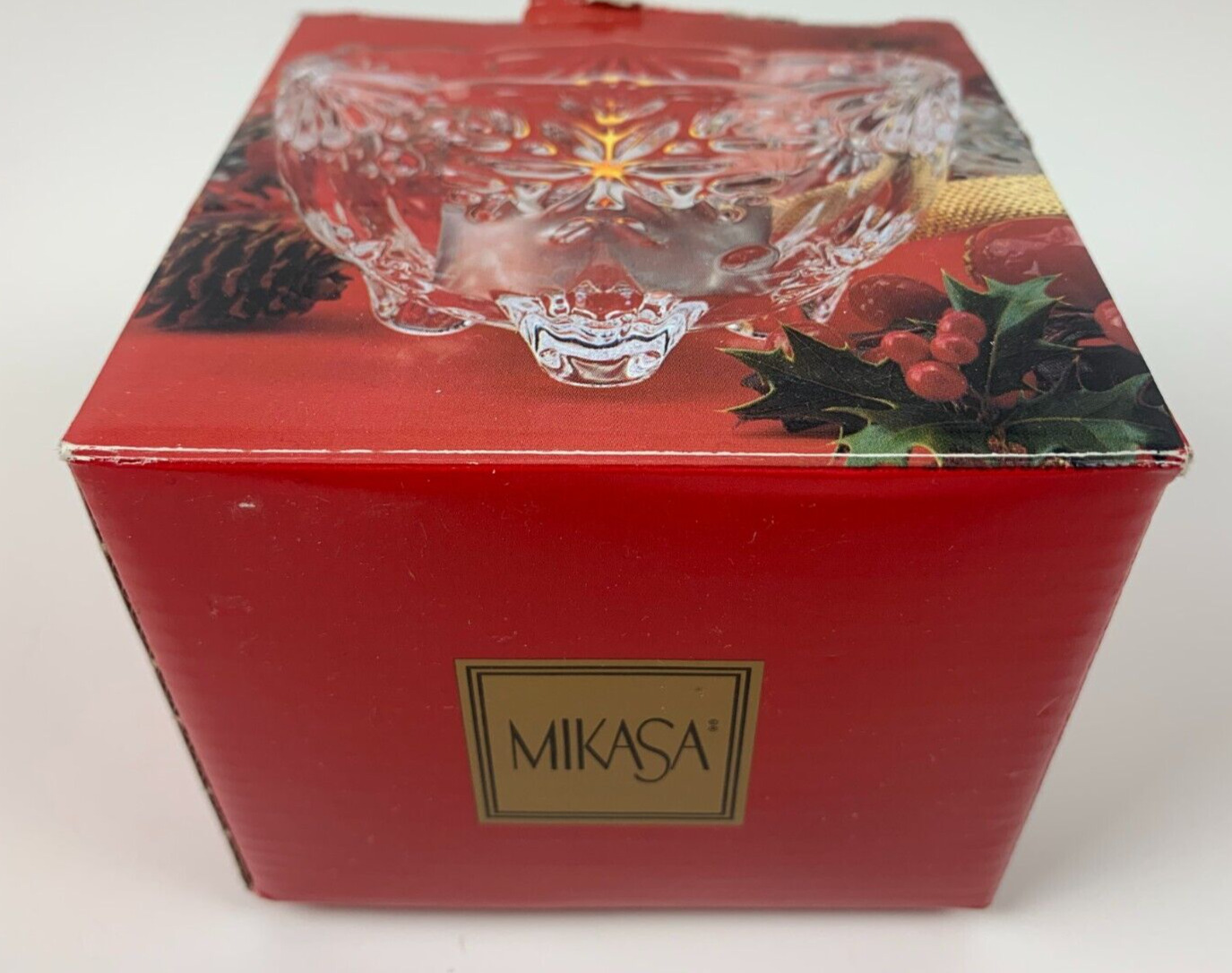 Mikasa Snowflake Candle Holder 3\