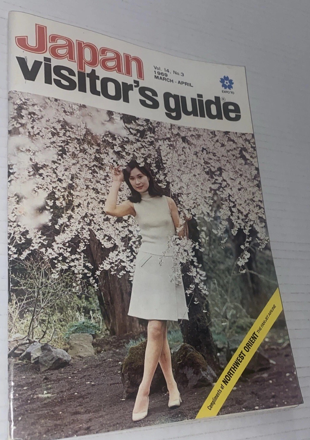 VTG 1969 Japan Visitors Guide Tourism Maps Electronics Ads Northwest Orient Air