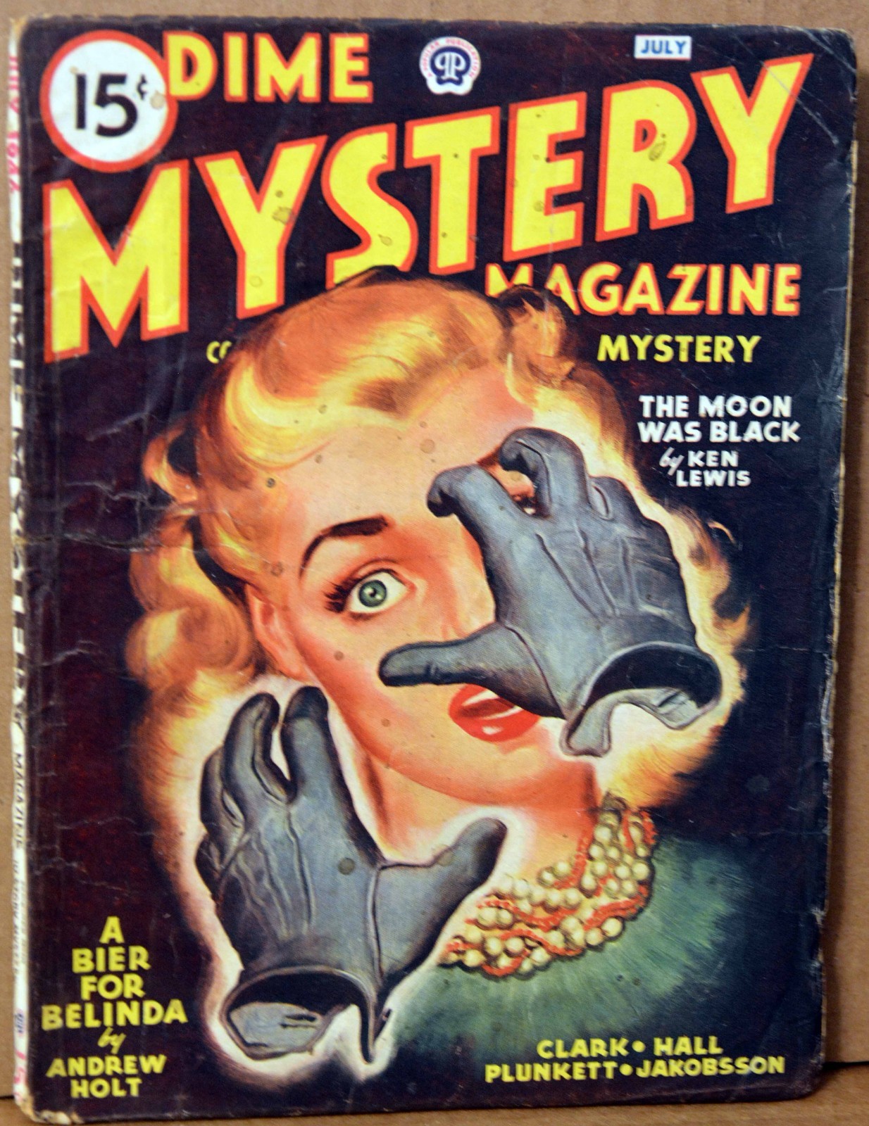 DIME MYSTERY MAGAZINE July, 1946 - Pulp Magazine Break
