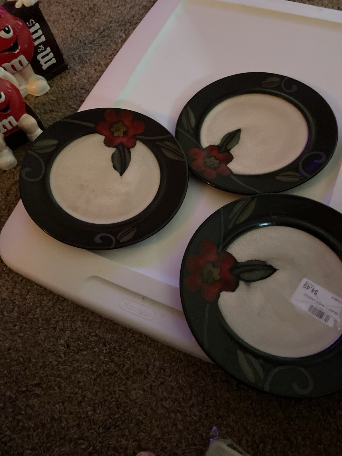 Mikasa Blossom Vine Gourmet Basics Salad Plates 8\