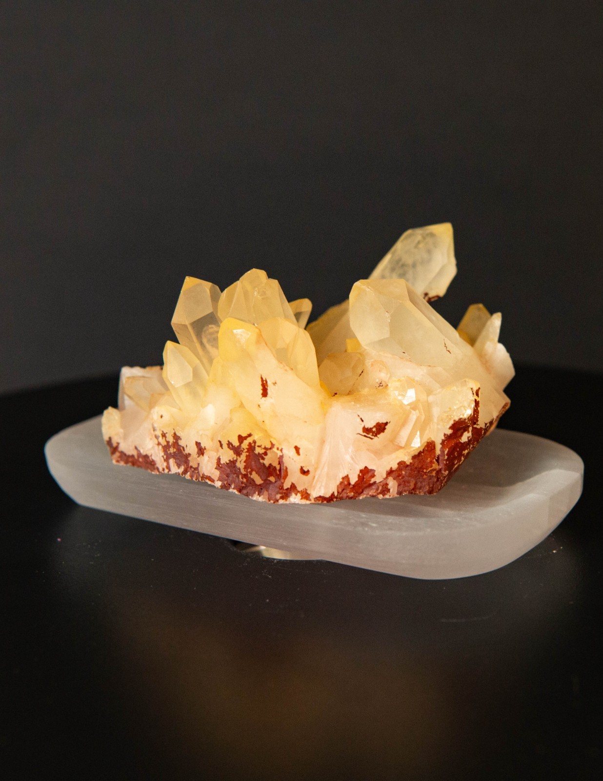 Natural Golden Healer Quartz Crystal Cluster 3 Natural Golden Healer Quartz Crystal Cluster 3