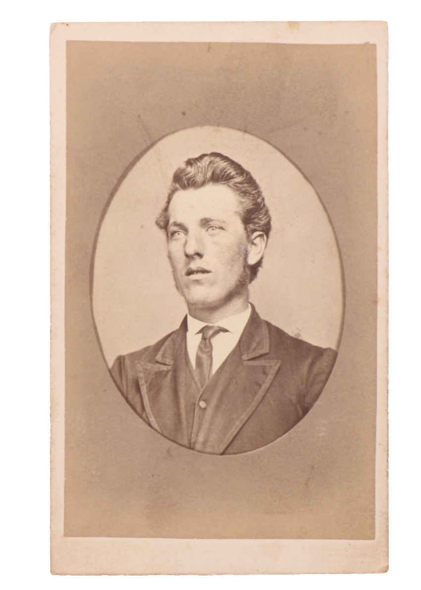 Victorian Era Carte de Visite of a Handsome Young Man Devonport England #253