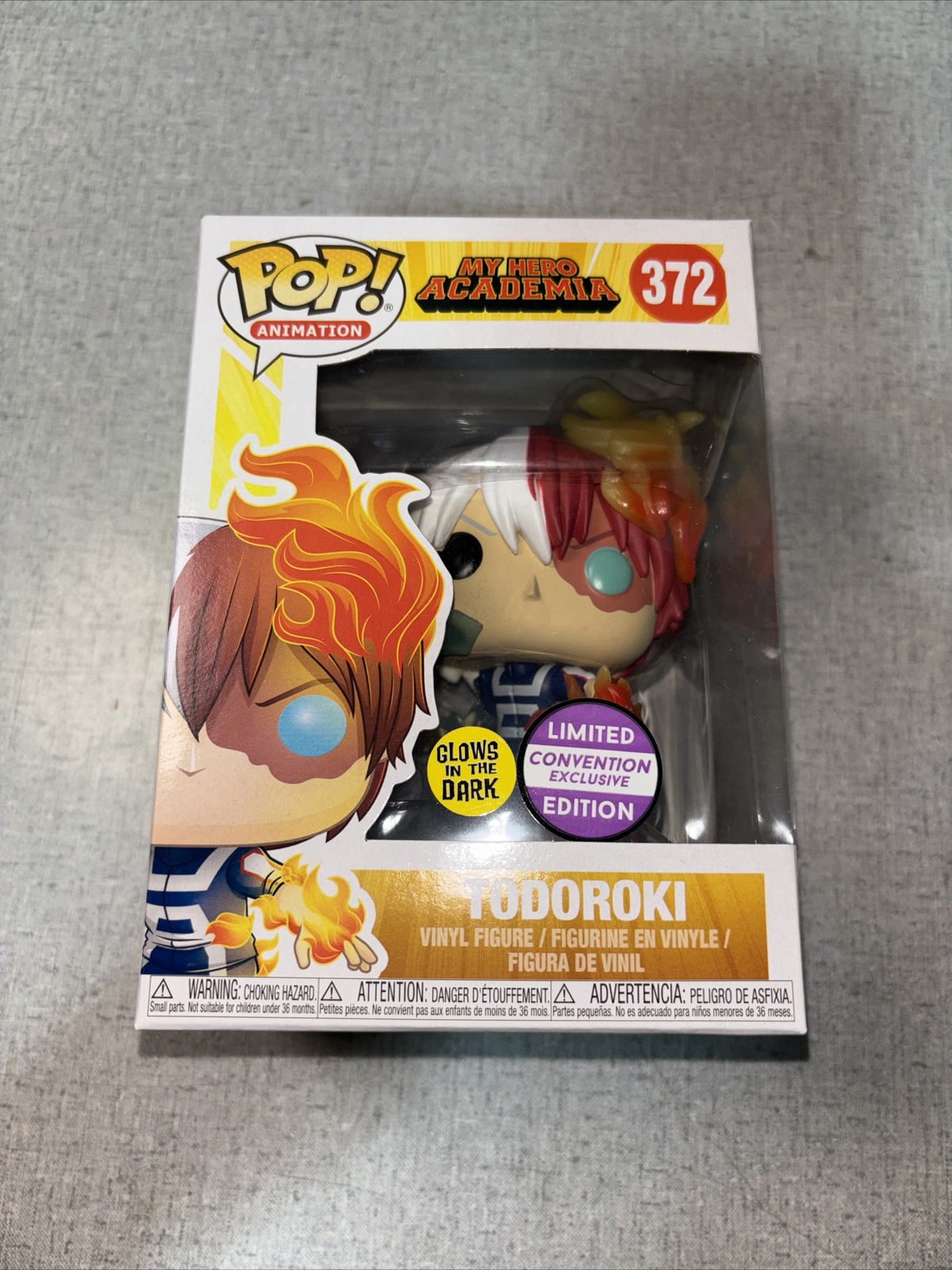 Funko Pop Vinyl: My Hero Academia - Todoroki (Glows in the Dark) Convention Exc Funko Pop Vinyl: My Hero Academia - Todoroki (Glows in the Dark) Convention Exc