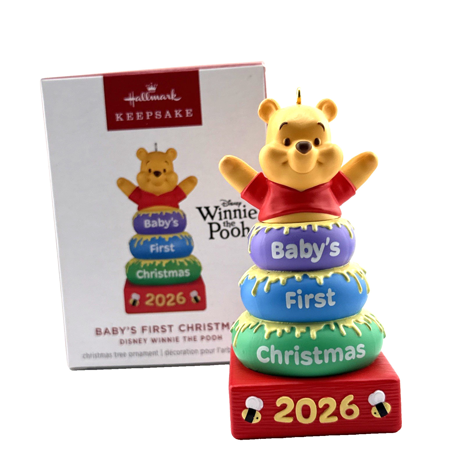 2026 Hallmark Ornament Baby First Christmas Winnie the Pooh Keepsake