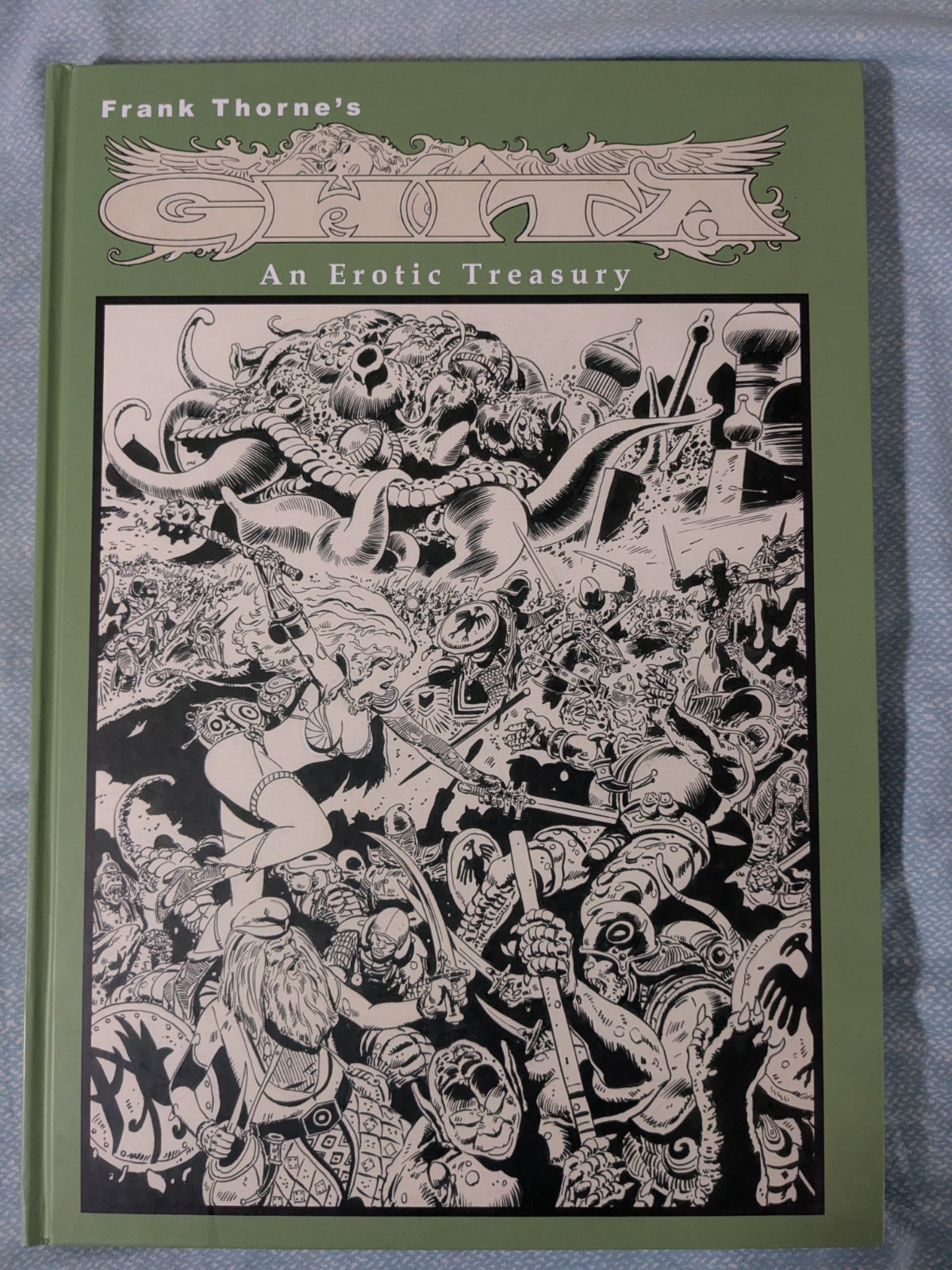 Frank Thorne's Ghita An Erotic Treasury Artist Edition  Vol 2  like red sonja