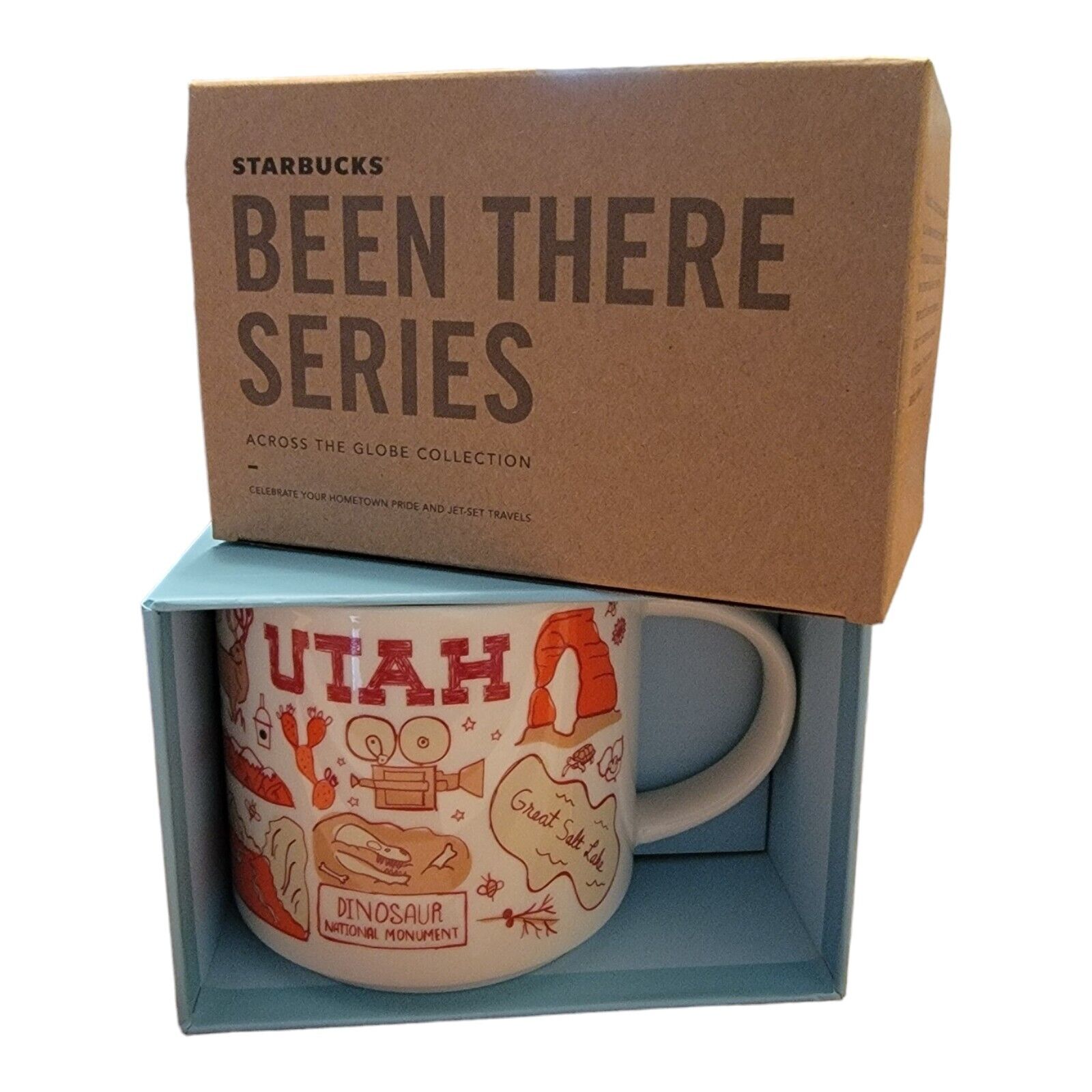 Starbucks Been There Series Collection UTAH  Coffee Cup Mug 14 oz