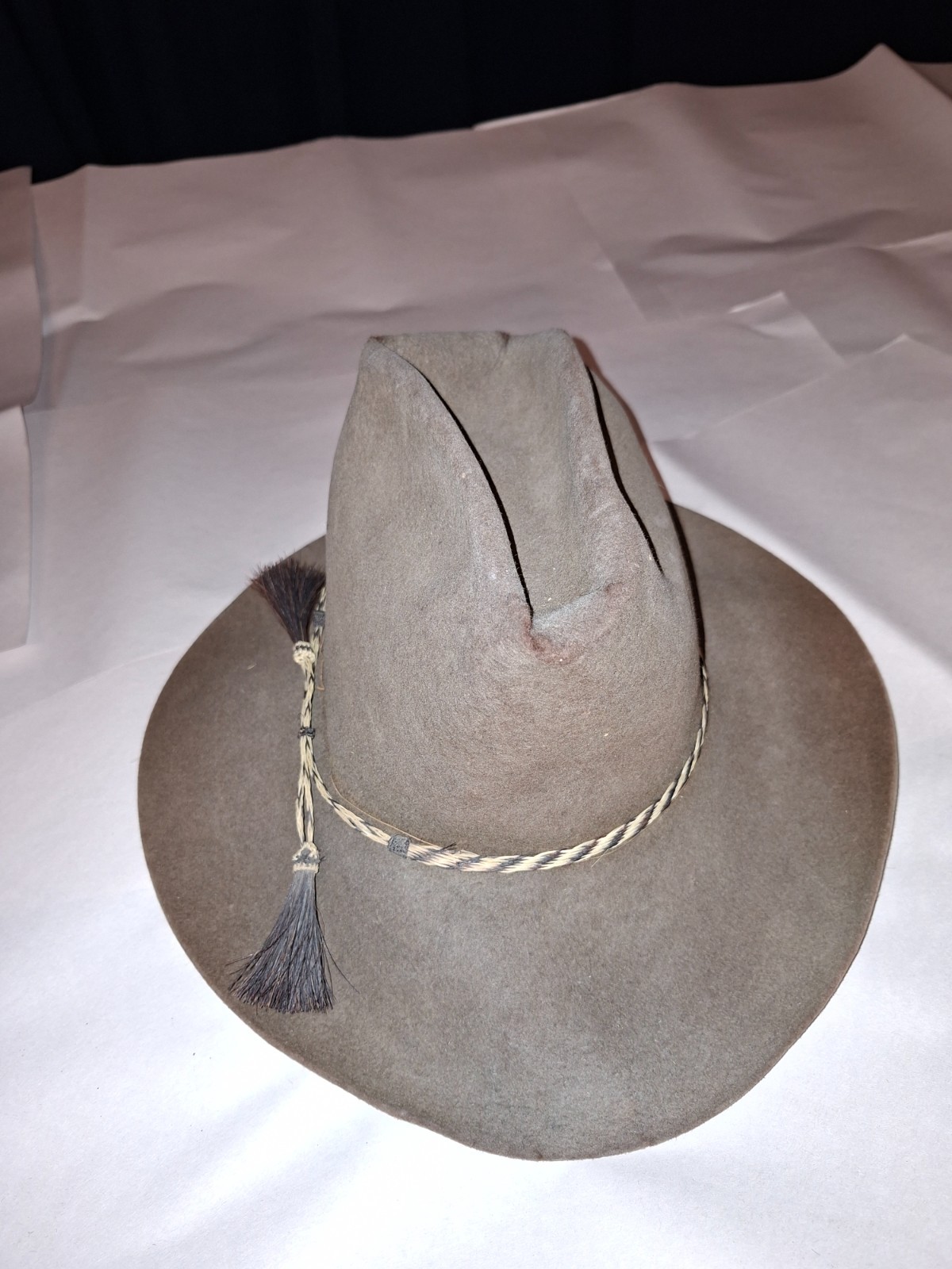 Distressed Vintage Miller Bros. Denver Western Cowboy Hat – Size 7 1/8 – 1970s