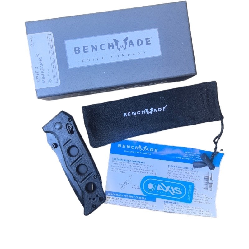 Benchmade 273FE-2 CPM-CruWear Blade G10 Handle Outdoor Pocket Tool Folding Knife Benchmade 273FE-2 CPM-CruWear Blade G10 Handle Outdoor Pocket Tool Folding Knife