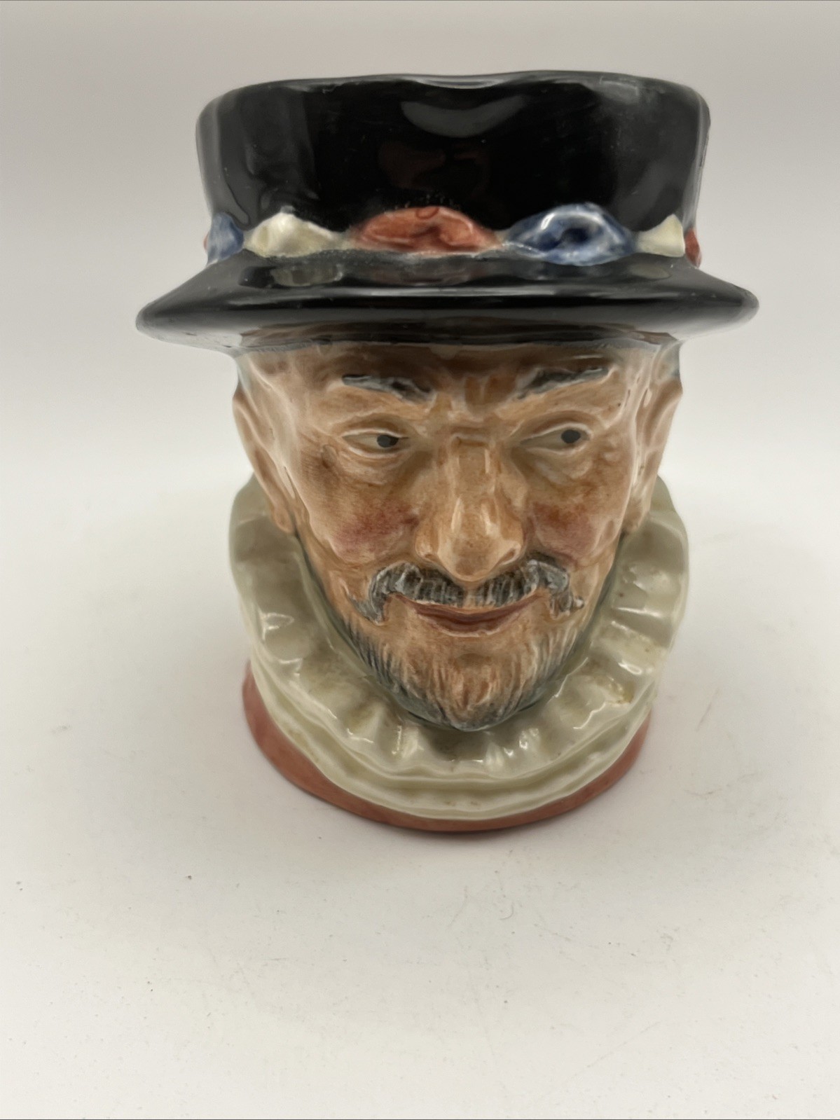 Vintage Royal Doulton Beef Eater Character Toby Jug England Beefeater 3.5 inch