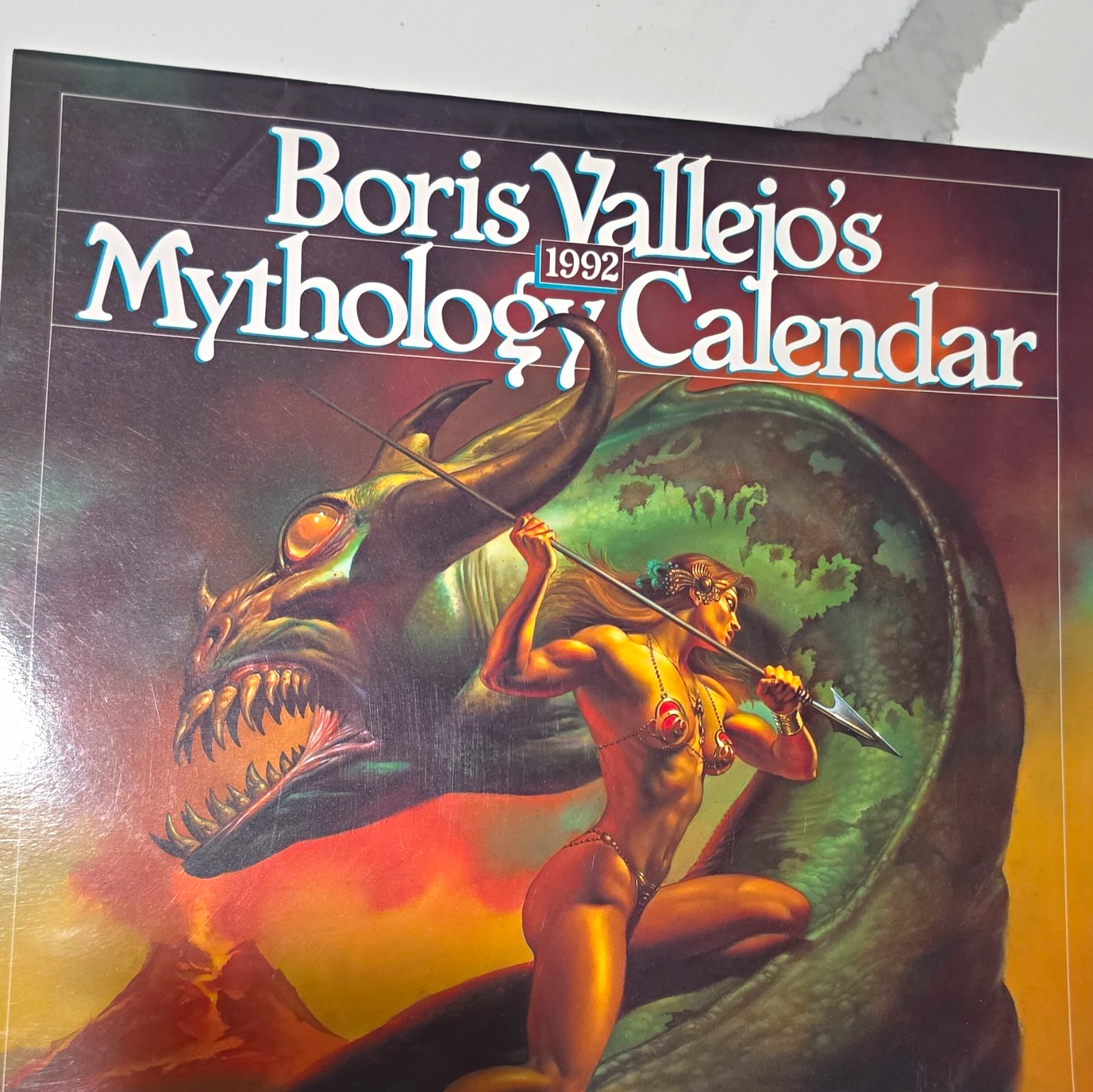 Boris Vallejo\'s Mythology Calendar 1992 Boris Vallejo Mythology Calendar