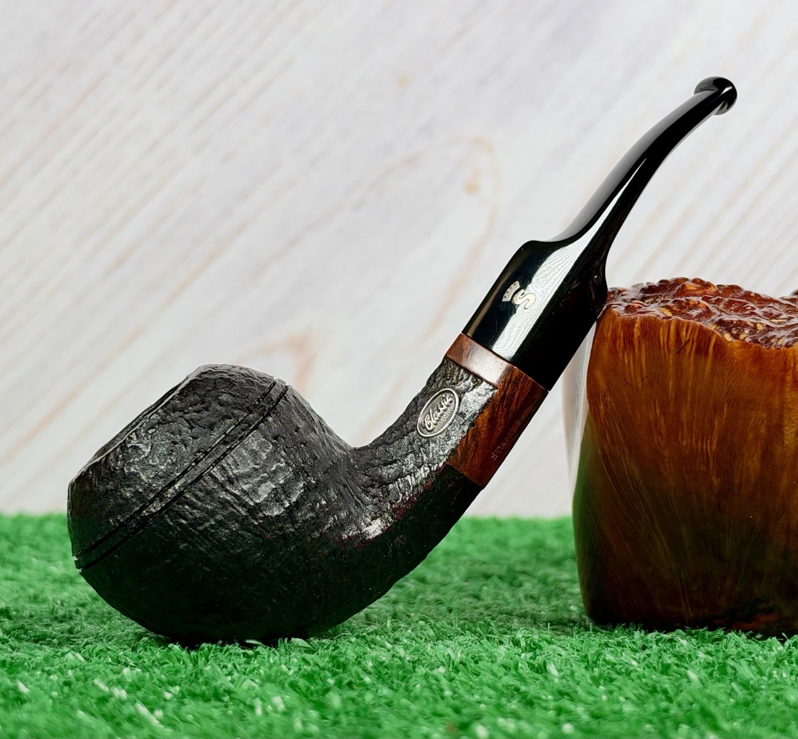 STANWELL CLASSIC TOM ELTANG DESIGN LOW USE 1970-90’S #191 BENT BULLDOG PIPE