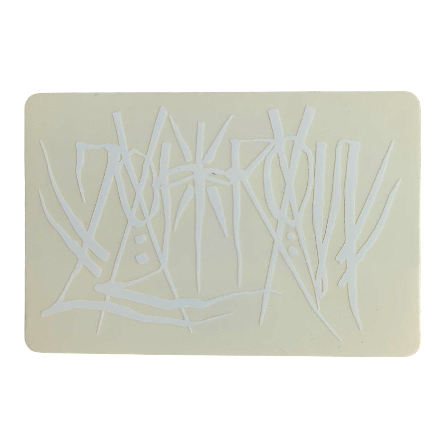 Zoltron (White on Clear) Sticker