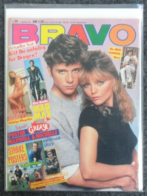Bravo No 36 (2nd Sept 1982) With Super Poster + Poster - Bauer Verlag - Z. 1-2
