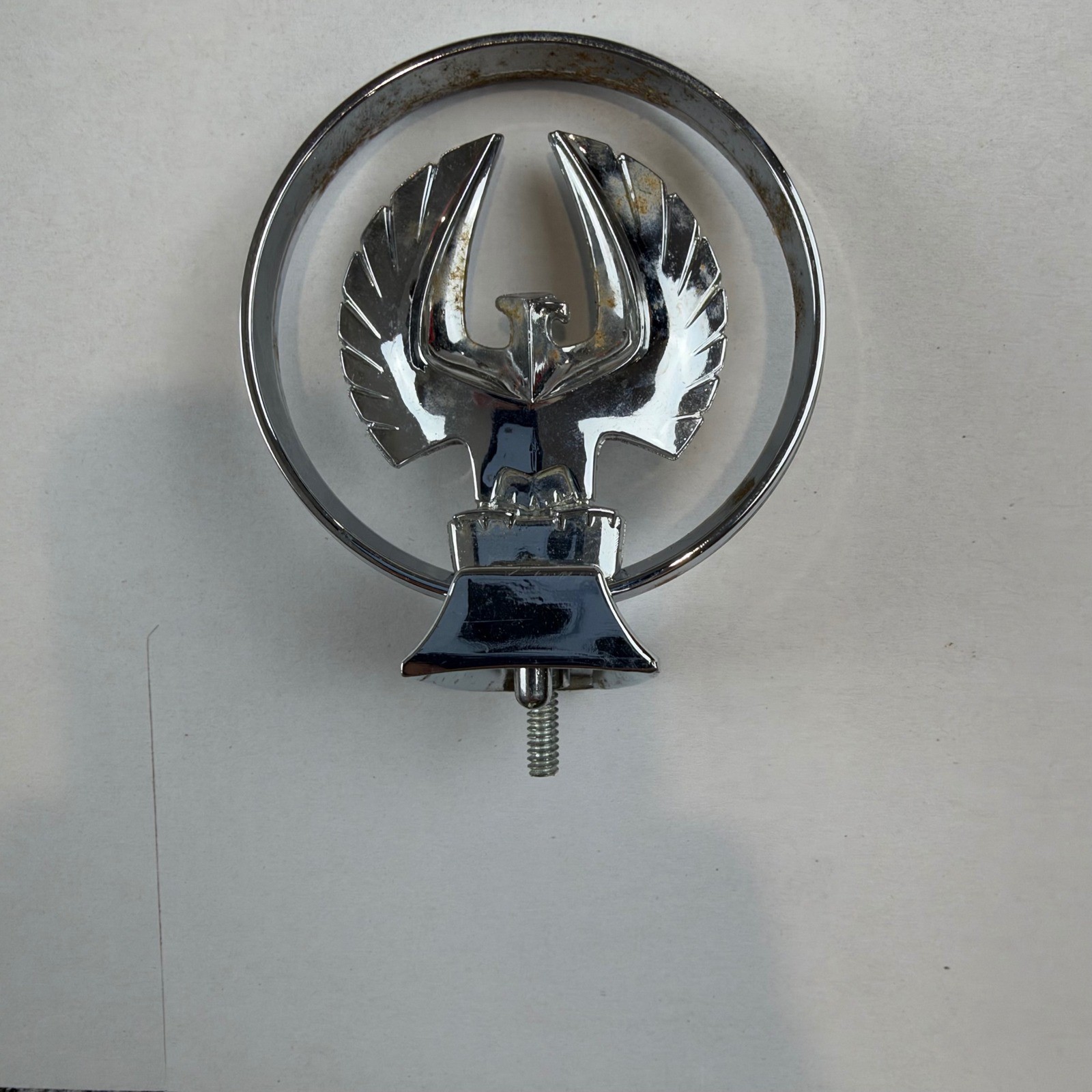 Vintage 1964 1965 1966 Chrysler Imperial Hood Ornament Eagle Chrome OEM 2445063