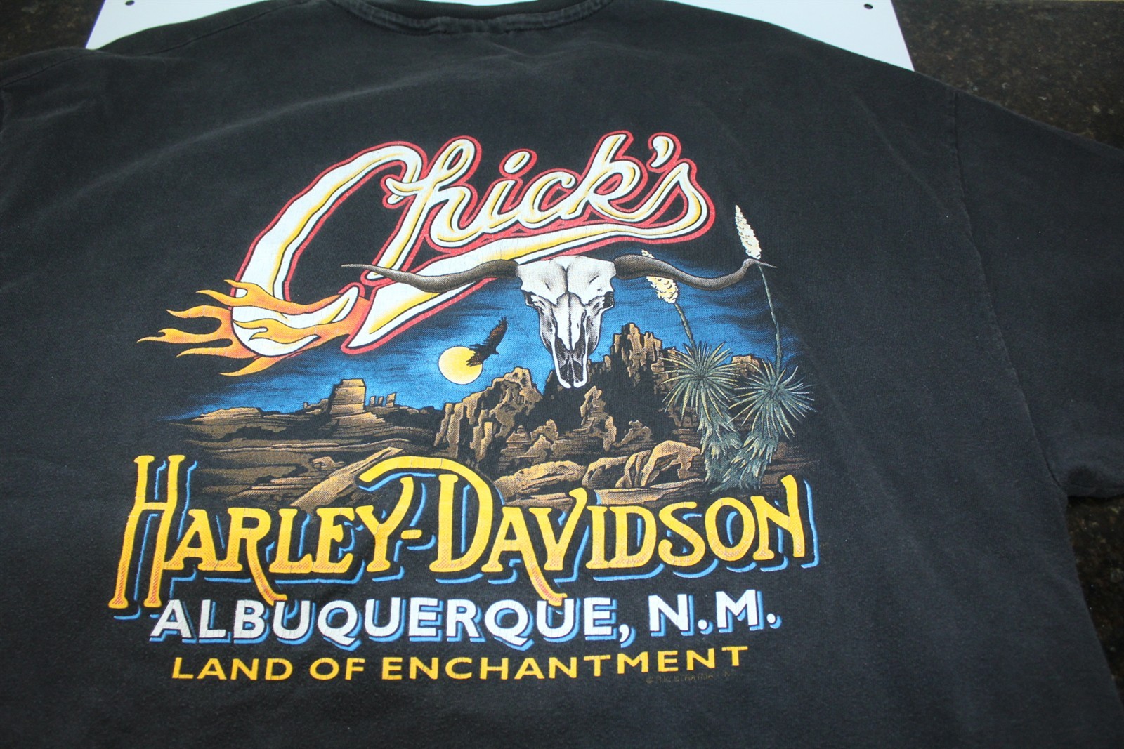Vintage T-Shirt Licensed Harley-Davidson Motorcycles Chick's Harley N.M. SZ XXL Vintage T-Shirt Licensed Harley-Davidson Motorcycles Chick's Harley N.M. SZ XXL