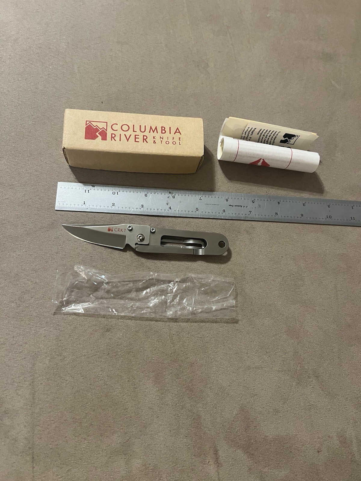 CRKT K.I.S.S. 5600 Ed Halligan Engineered Knife in Original Box Japan KISS NOS