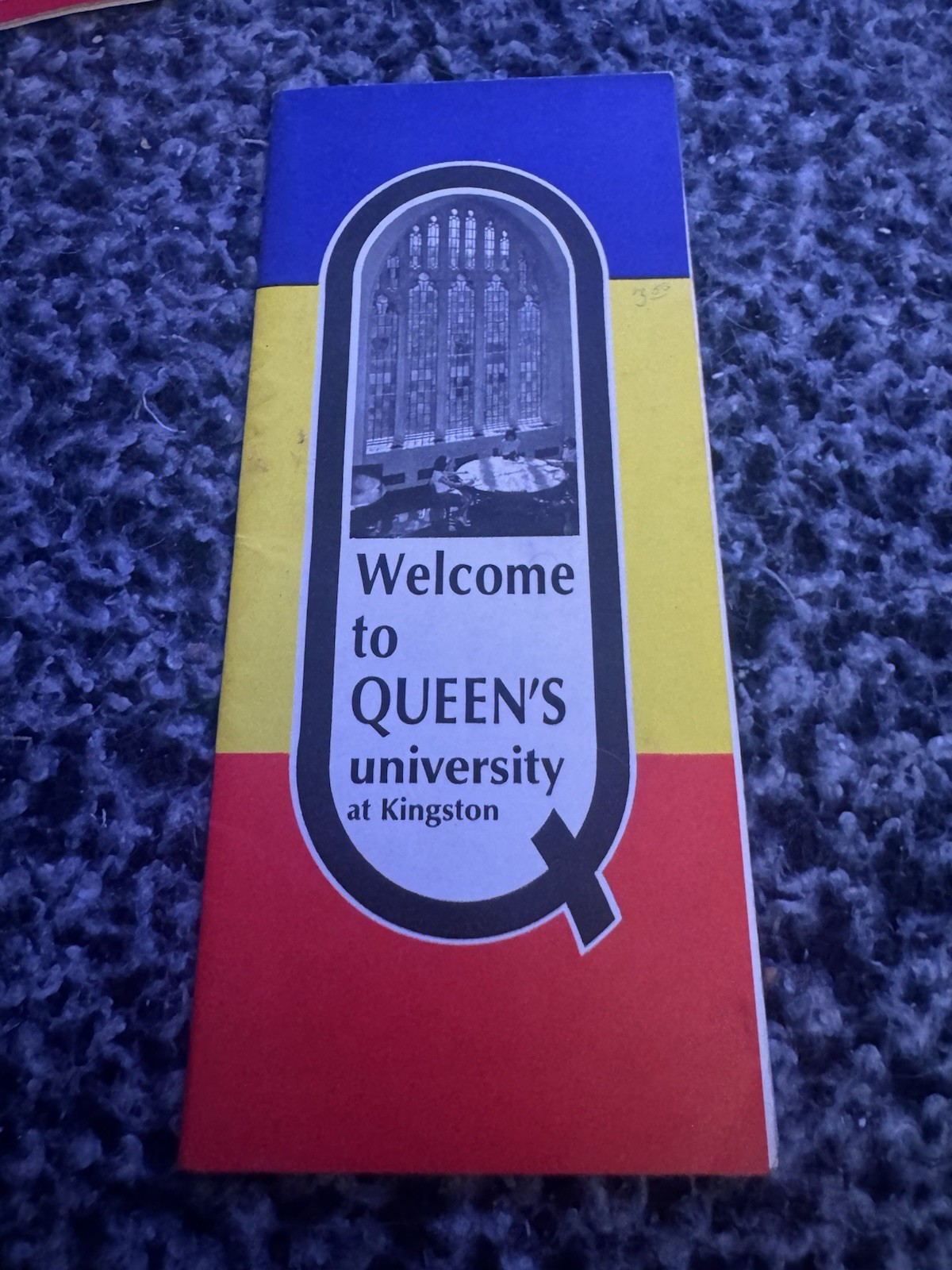 Vintage Queens University Brochure Kingston Ontario W/Poor George’s Restaurant