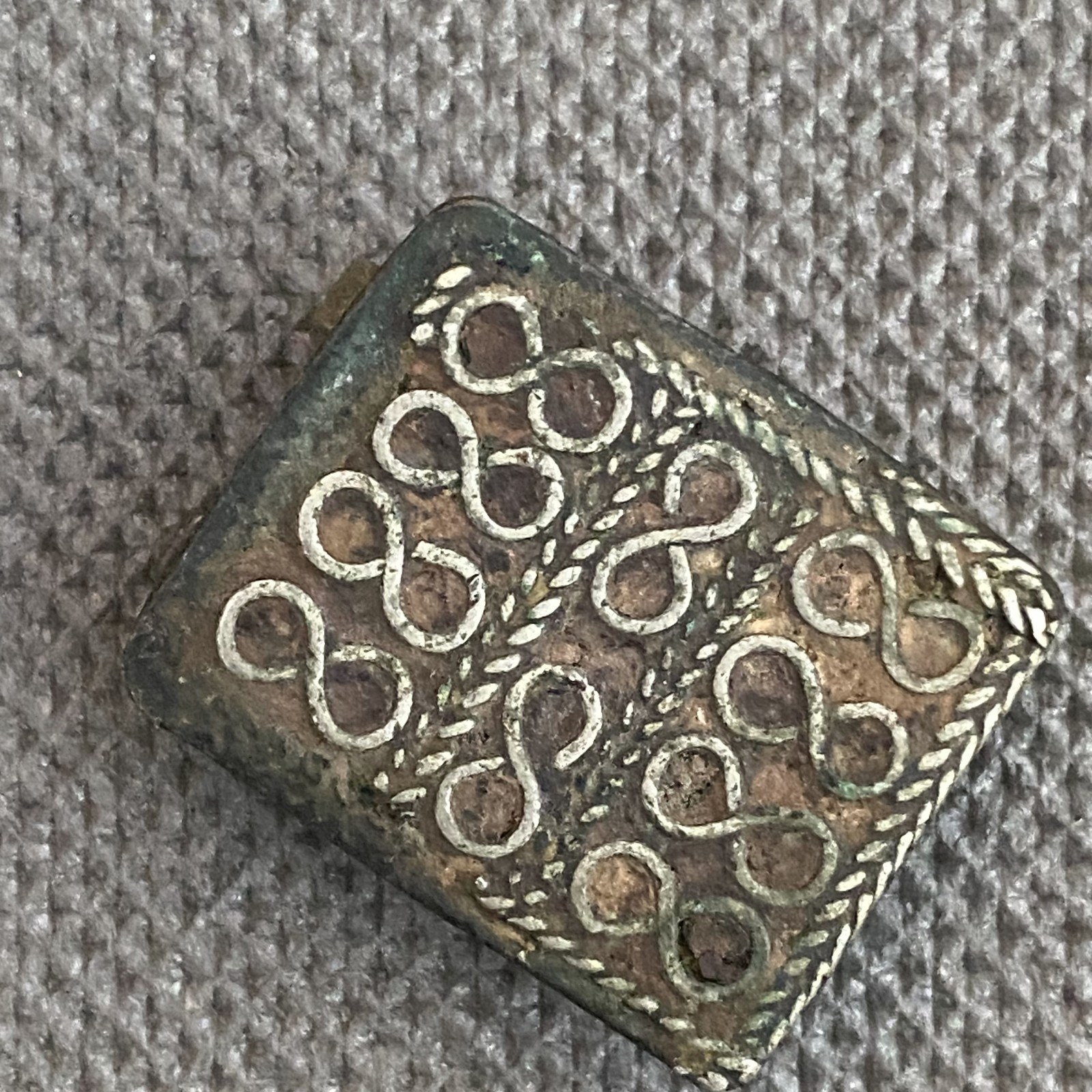 Rare Artifact Find Ancient Viking Celtic Amulet Bronze Pendant