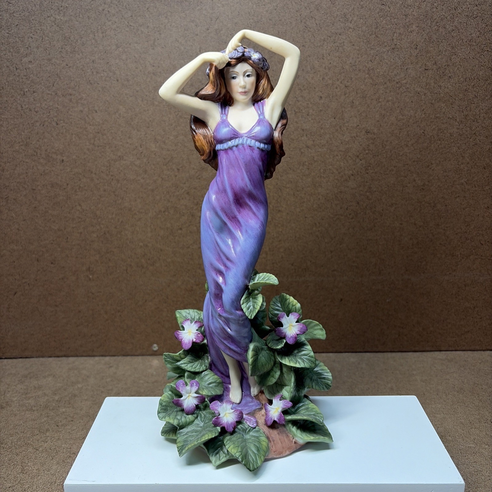 Lady Violet Franklin Mint Fine Porcelain