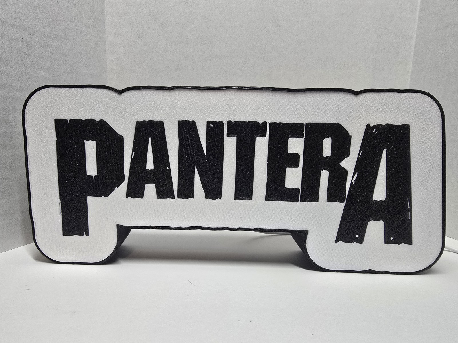 PANTERA LOGO LIGHTBOX 3D PRINTED FAN ART COME SEE