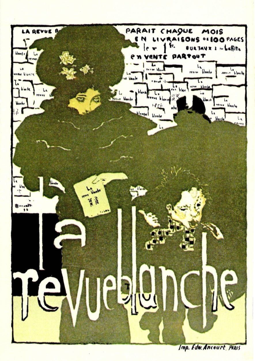1894 Art Nouveau Advertising Poster Vintage Unposted Postcard