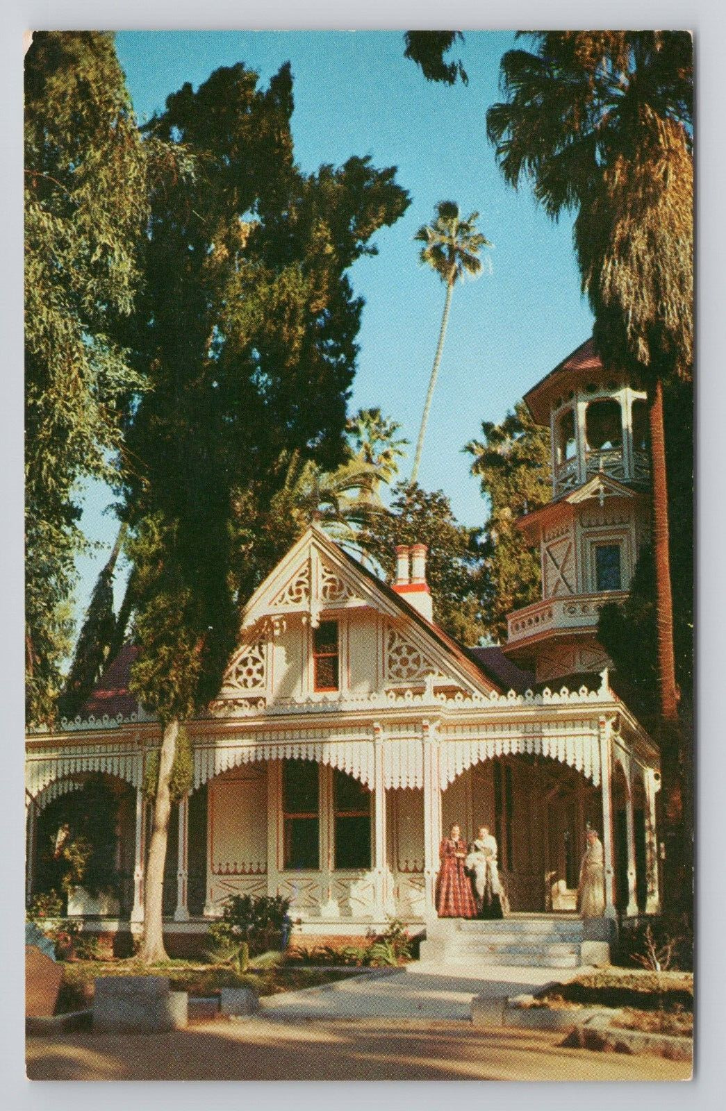 Queen Anne Cottage Los Angeles County Arboretum Arcadia, CA Postcard 3146