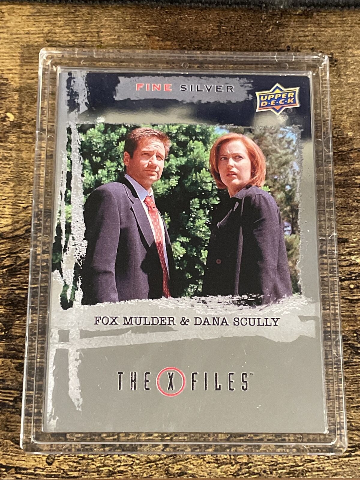 Upper Deck Employee Exclusive X-Files 2 Troy OZ Brilliant .999 Fine Silver Card