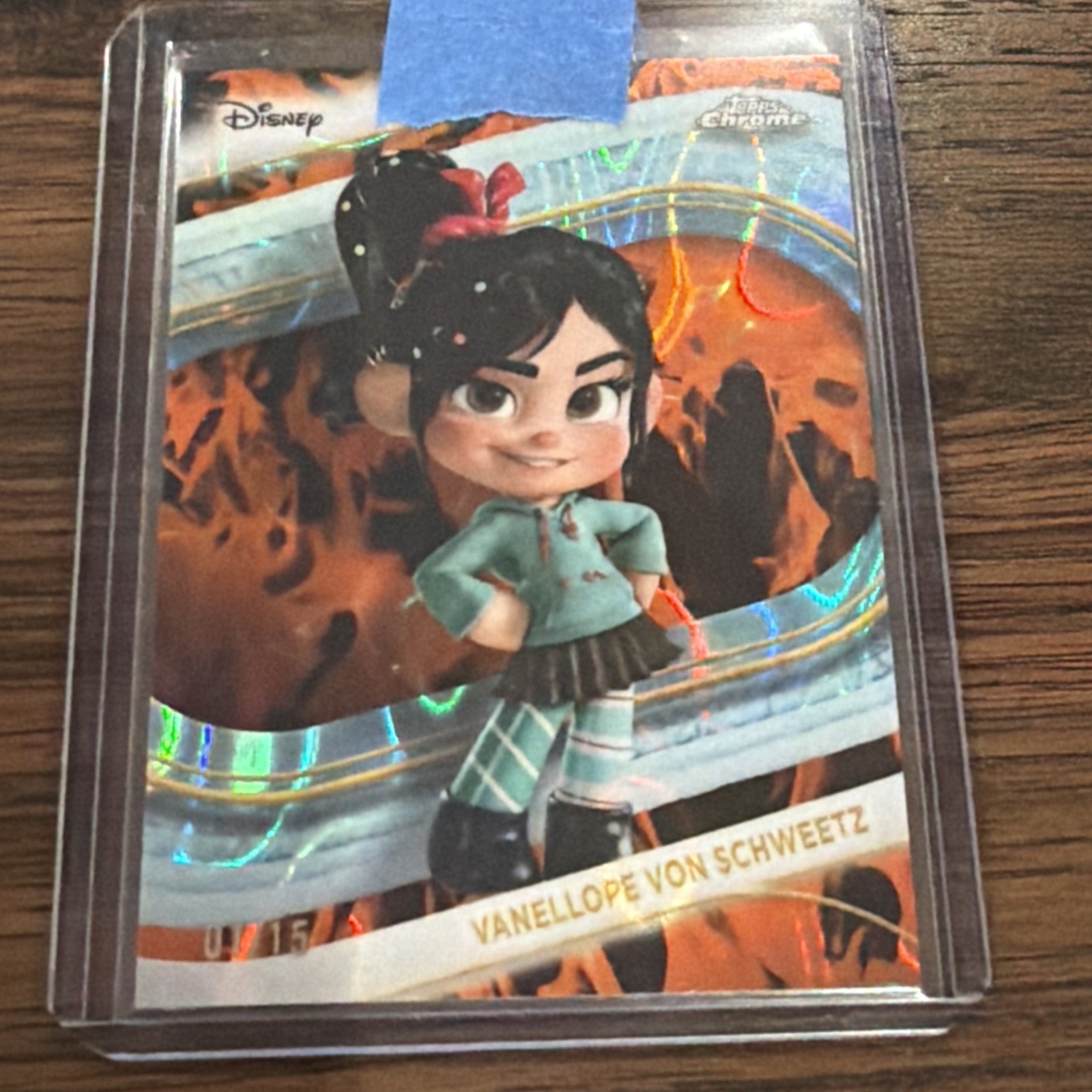 2025 Topps Chrome Disney #67 Vanellope Von Schweetz Incinerator Lava 2025 Topps Chrome Disney #67 Vanellope Von Schweetz Incinerator Lava