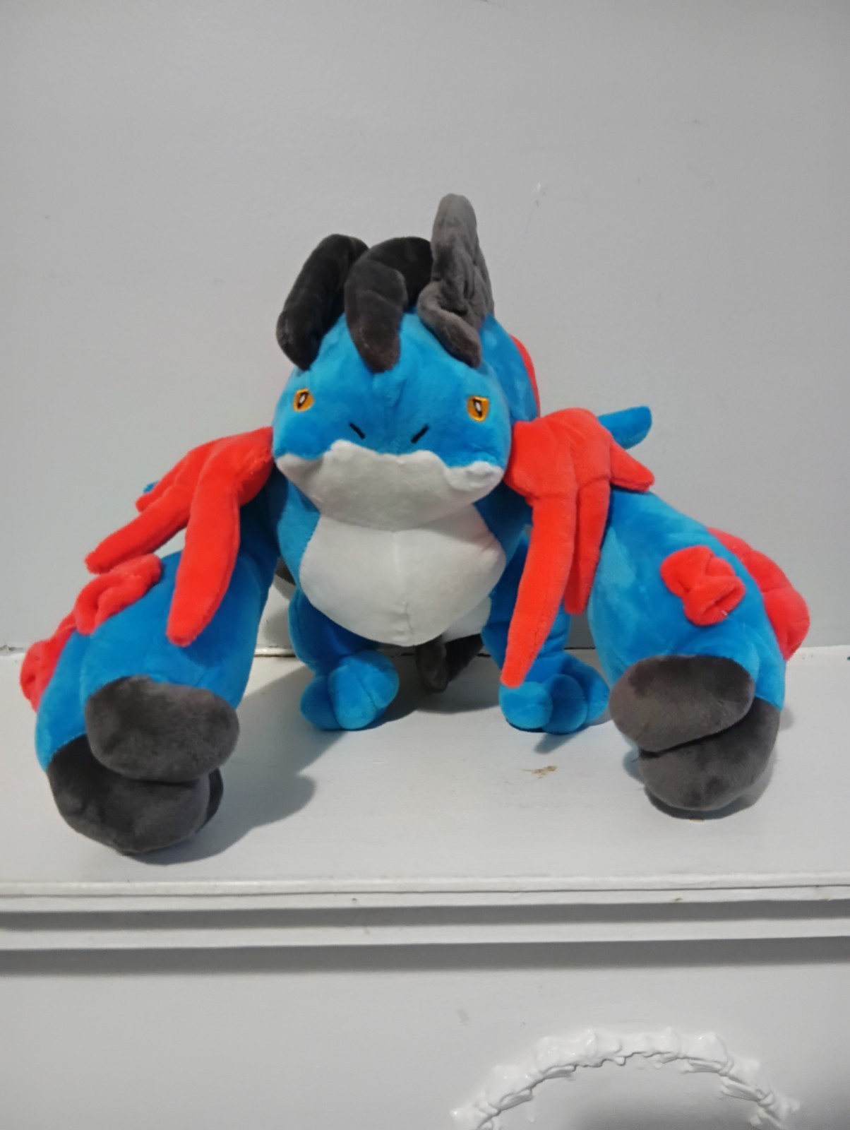 Mega Swampert Plush Toy Pokémon Center Limited Release 2014 Rare Collectable Mega Swampert Plush Toy Pokémon Center Limited Release 2014 Rare Collectable