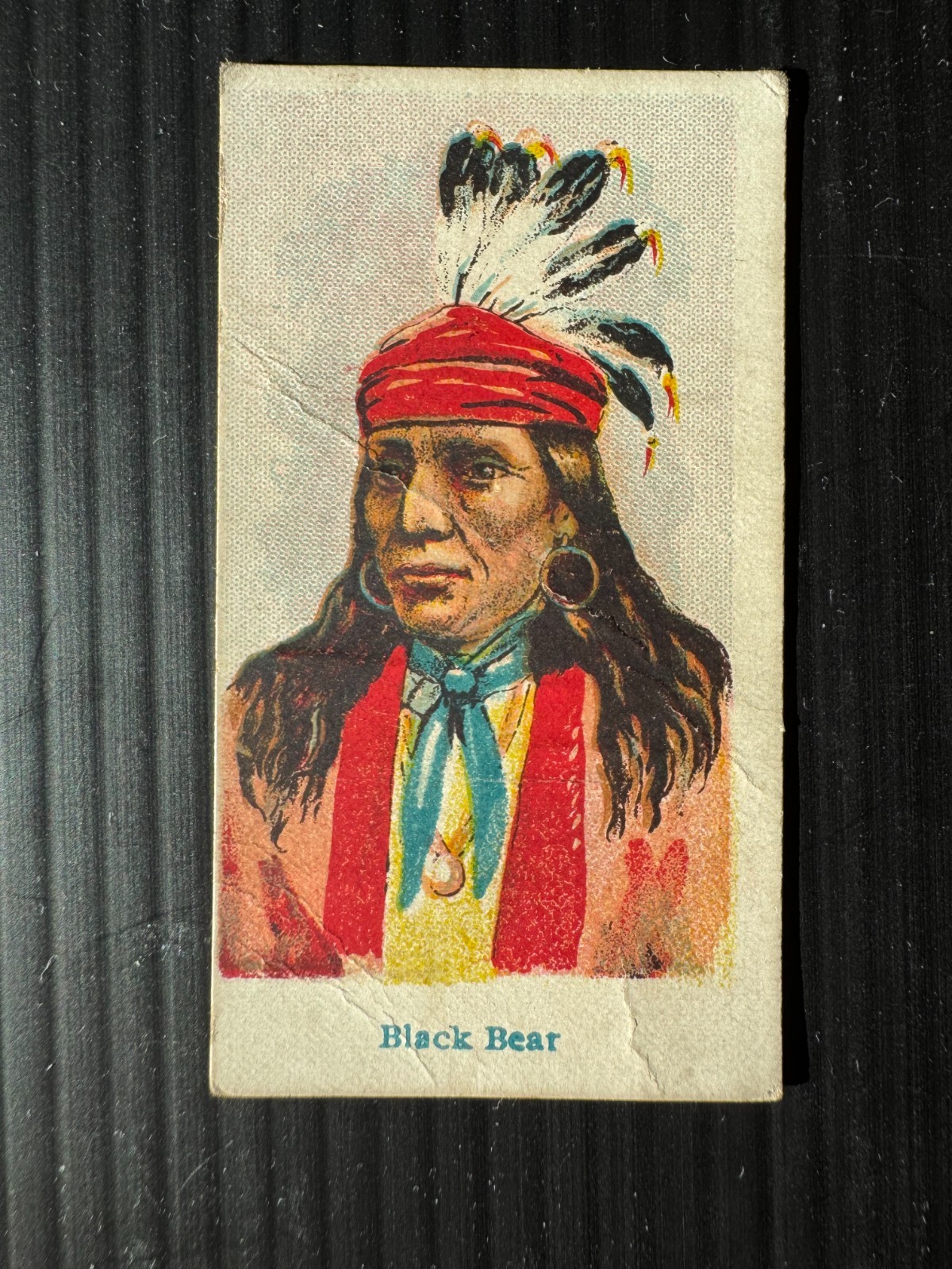 1910 E49 American Caramel Black Bear in Fair Condition
