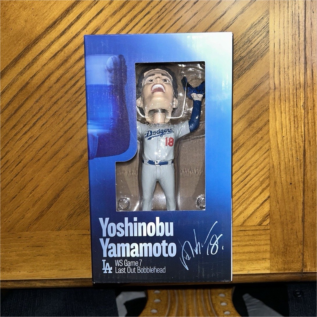 ANA 2026 SGA Yoshinobu Yamamoto LA Dodgers  SGA Bobblehead NIB