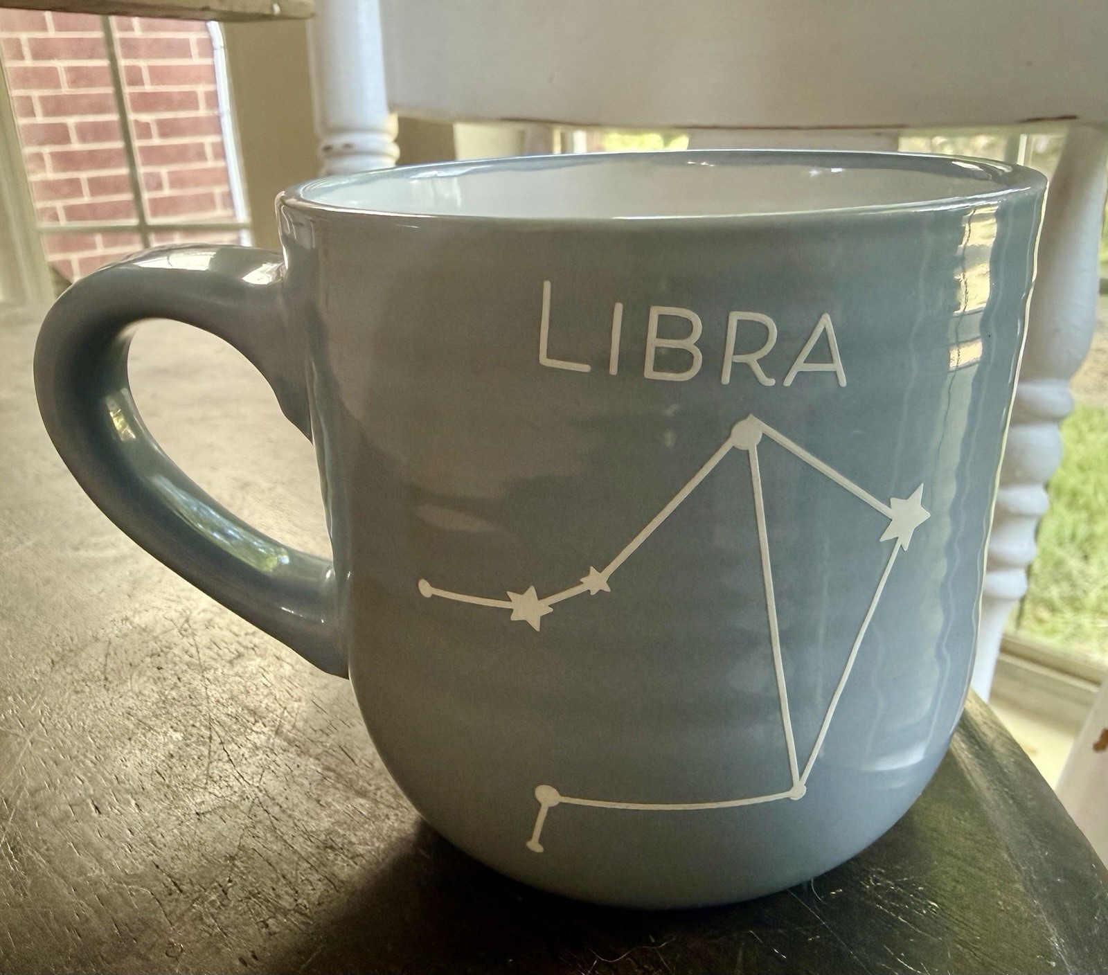 HOROSCOPE MUG LIBRA COFFEE WISE LOVING WELL SPOKEN ZODIAC 17 OZ