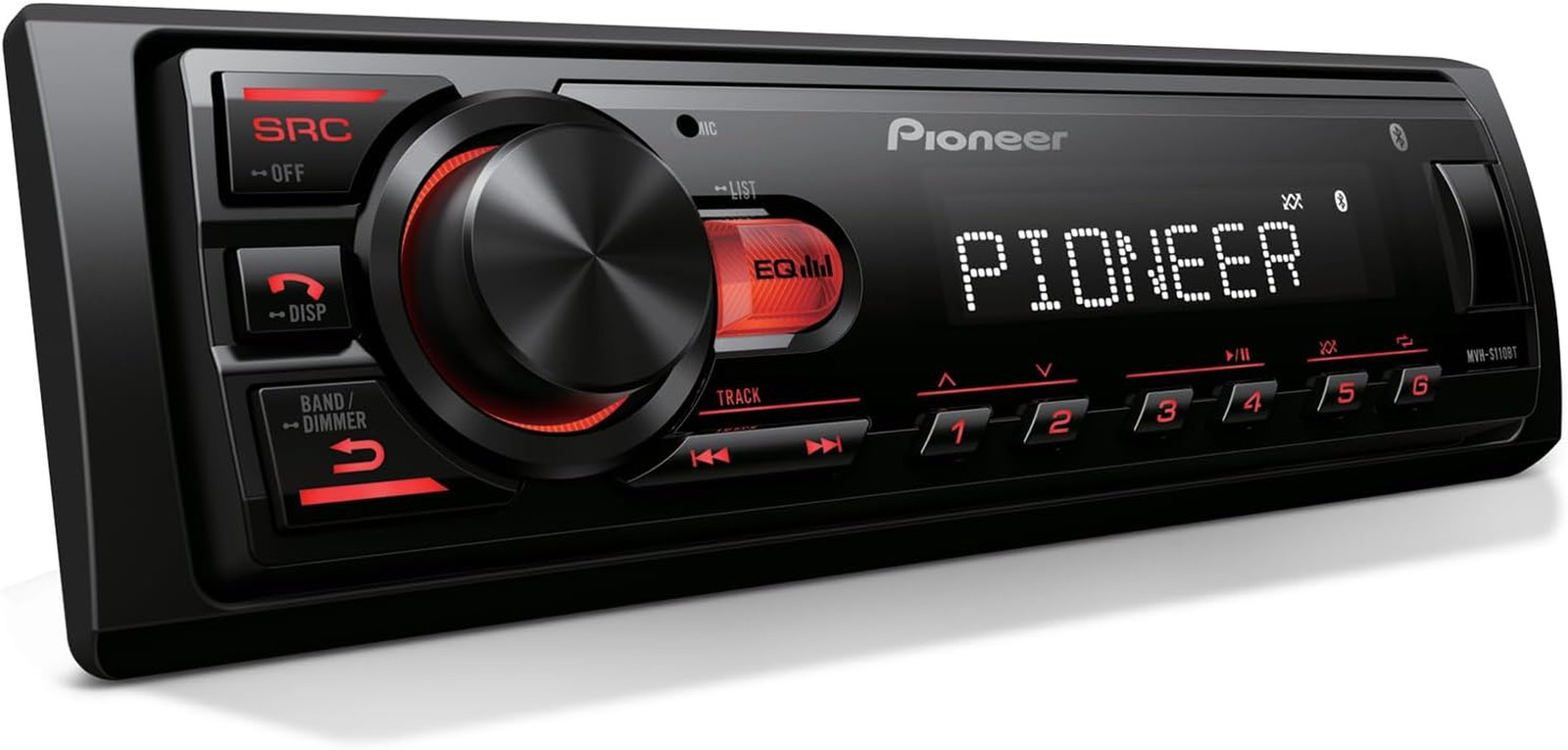 MVH-S110BT 1-Din Digital Media Car Stereo with Bluetooth | Digital Media Receive