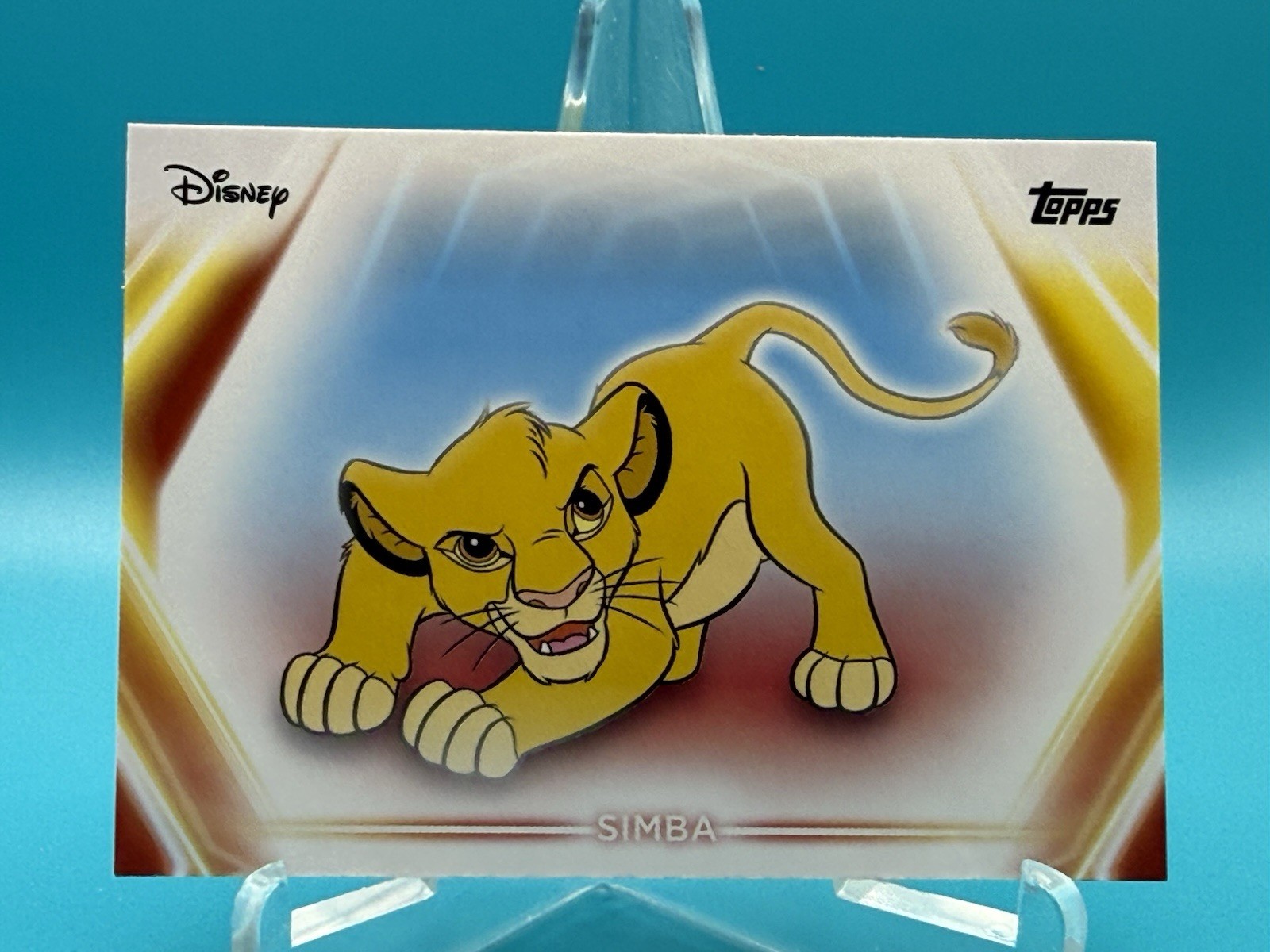 2026 Topps Disney Neon Trading Card 41 Simba (The Lion King) NM
