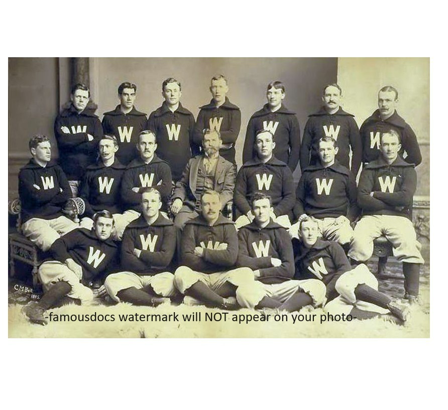 1895 Washington Senators Team PHOTO Baseball Club 4x6