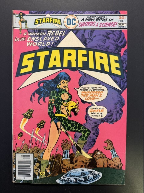 Starfire #1 1976 DC Key 1st App Starfire Vintage Bronze Age Comic | Mid Grade