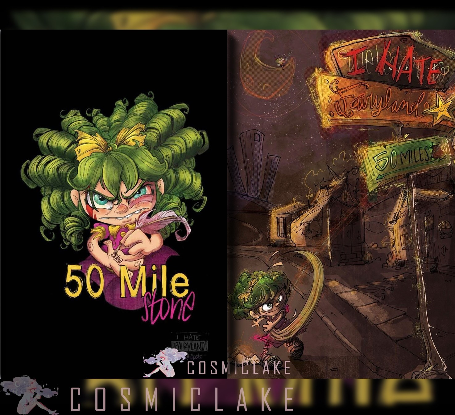 I HATE FAIRYLAND  #50 COOK WRAPAROUND EMINEM 8 MILE VARIANT LE 500 PRESALE 4/29☪