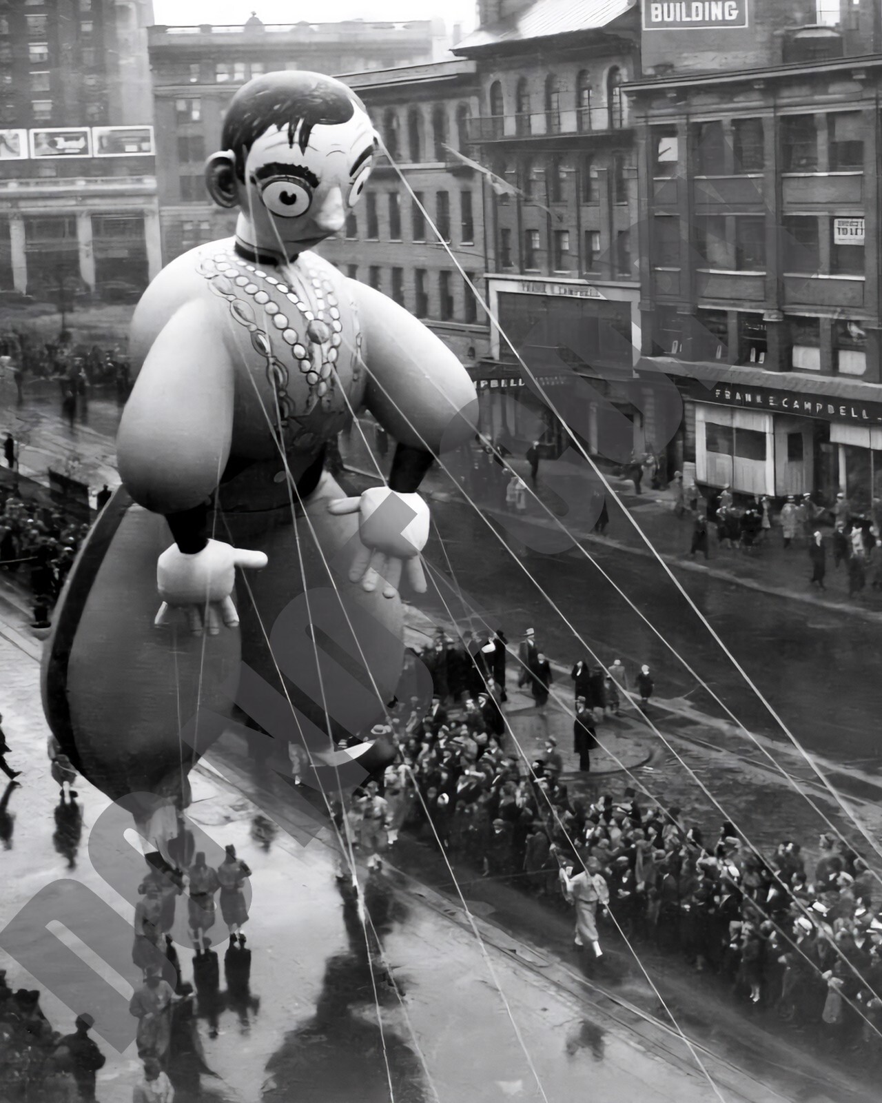 1924 Macy\'s Thanksgiving Day Parade Float in New York City -C- 8x10 Photo