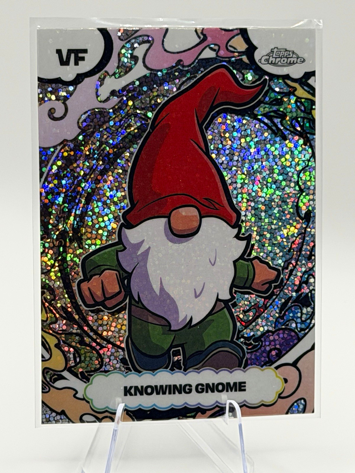 VeeFriends 2026 Topps Chrome-  Knowing Gnome - Manga Speckle SSA-57