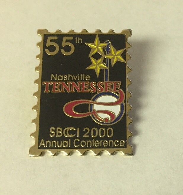 2000 55th SBCCI Southern Building Code Congress International Nashville Pin