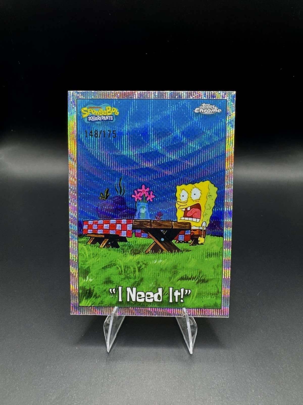 Topps 2025 Chrome SpongeBob SquarePants #89 