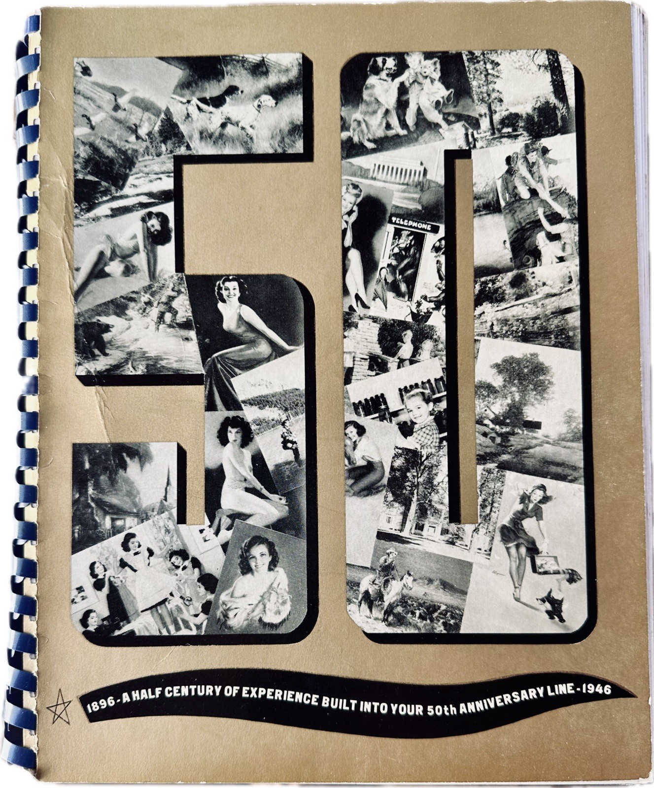 RARE 1946 Brown & Bigelow Salesman Sample Catalog, Pinup Calendar, Elvgren Moran